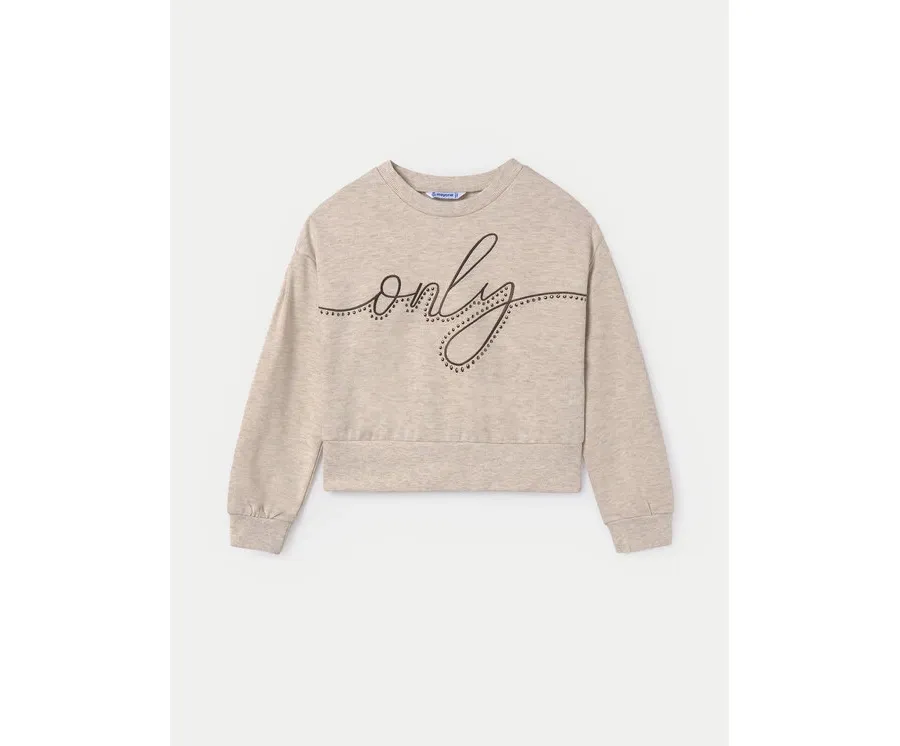 obrazek 1 Mayoral Bluza 7467 Beżowy Relaxed Fit