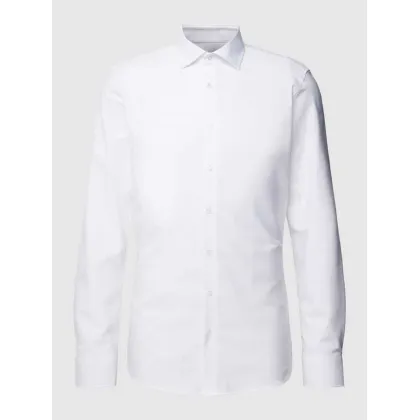 Zdjęcie Koszula biznesowa o kroju Super Slim Fit z kołnierzykiem typu kent