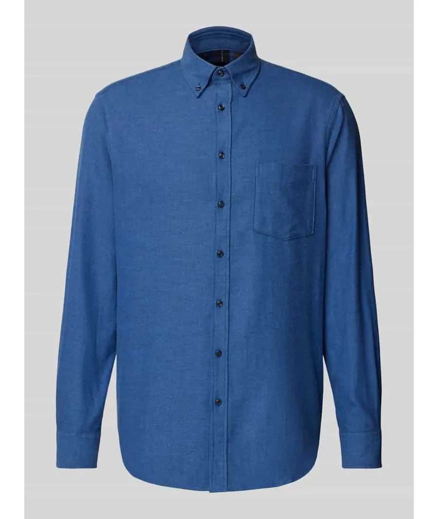 obrazek 1 Koszula casualowa o kroju regular fit z kołnierzykiem typu button down