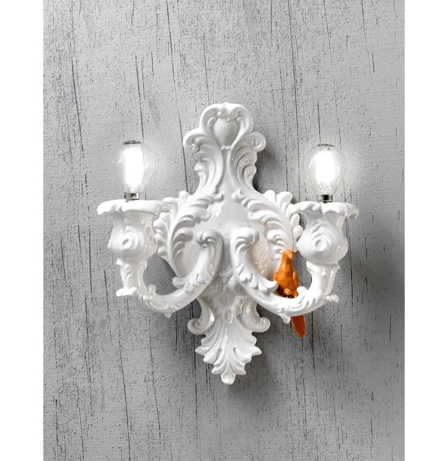 obrazek 1 Stylowy ceramiczny kinkiet do korytarza