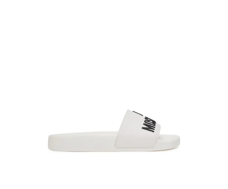obrazek 1 LOVE MOSCHINO Klapki JA28052G0MI14100 Biały