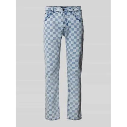 Zdjęcie Jeansy o kroju slim straight fit z 5 kieszeniami