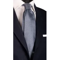 Picture Handmade silk tie from Italy