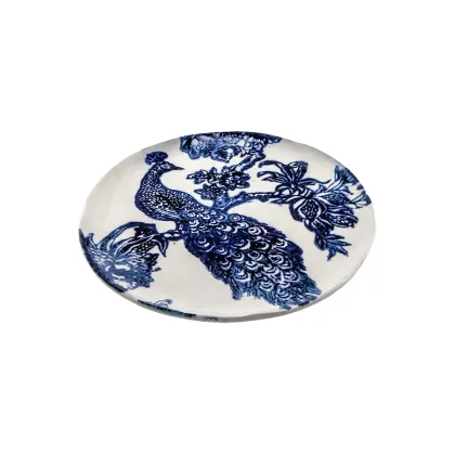 Zdjęcie Śliczny klasyczny talerz z włoskiej ceramiki - Virginia Casa