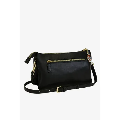 Zdjęcie Ekskluzywna czarna torebka na ramię - Terrida