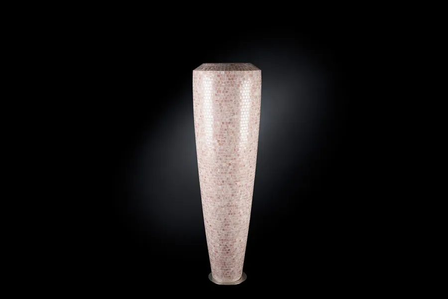 obrazek 1 Designerski włoski wazon z ceramicznym wykończeniem