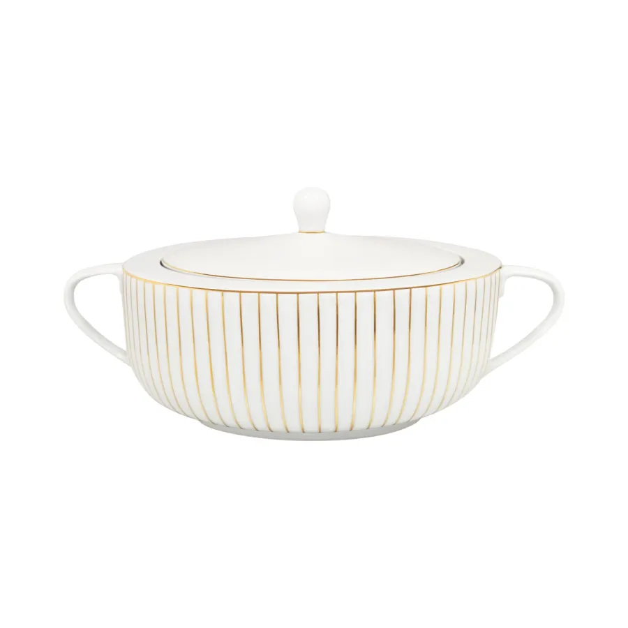 obrazek 7 Komplet porcelanowej zastawy dla 12 osób - Porcel