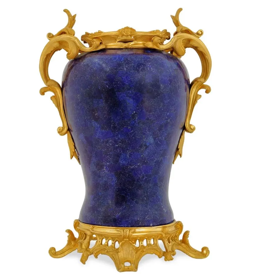 obrazek 1 Niesamowity wazon dekoracyjny z kamienia lapis lazuli