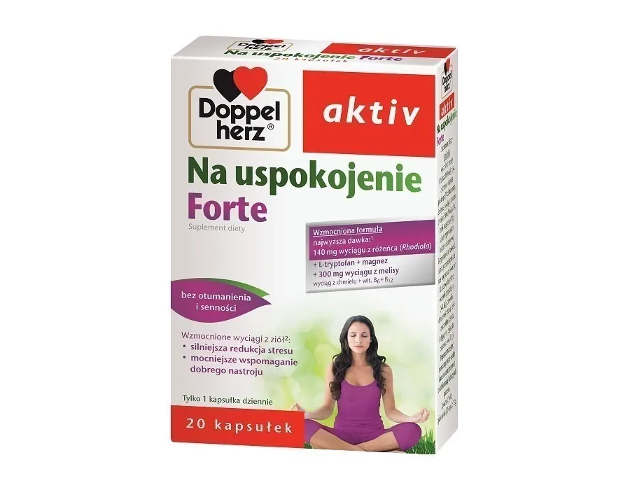 obrazek 1 Doppelherz Aktiv Na Uspokojenie Forte, Kapsułki DOPPELHERZ