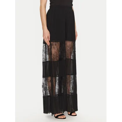 Zdjęcie TWINSET Spodnie palazzo 251TP2782 Czarny Wide Leg