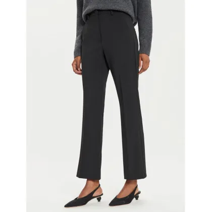 Zdjęcie Weekend Max Mara Spodnie materiałowe Estasi 2425136032 Czarny Straight Fit