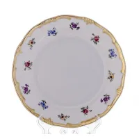 Picture Set of 6 plates with a flower motif