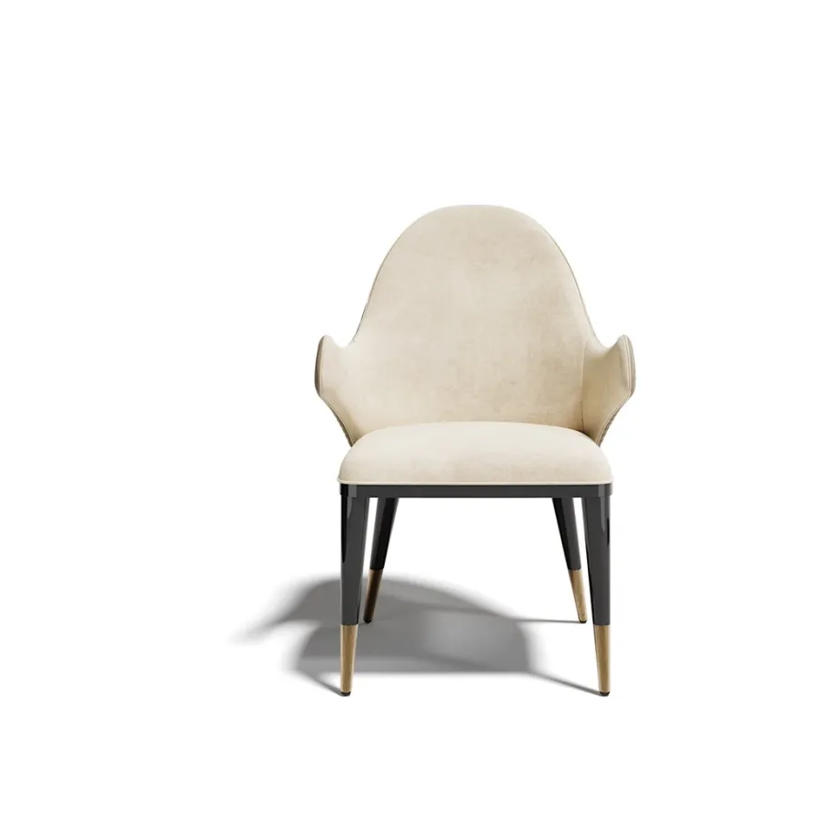 obrazek 3 Eleganckie modernistyczne krzesło do jadalni - prosto z Włoch