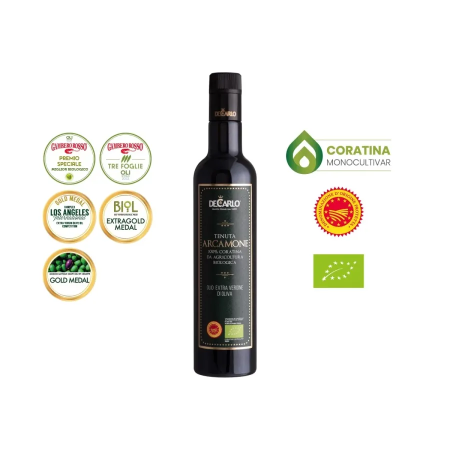 obrazek 1 Prosto z Włoch - oliwa z oliwek extra virgin Tenuta Arcamone, 500 ml