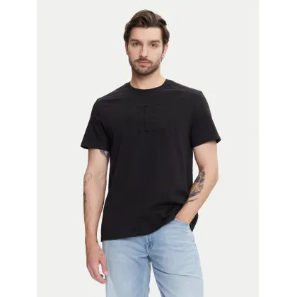 Zdjęcie Calvin Klein Jeans T-Shirt Deboss Mono Graphic LV04RC824G Czarny Regular Fit
