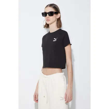 Zdjęcie Puma t-shirt Iconic T7 damski kolor czarny 625598