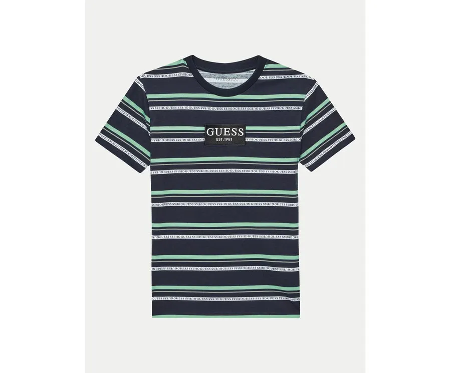 obrazek 1 Guess T-Shirt L4YI24 K8HM3 Granatowy Regular Fit