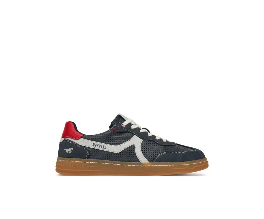 obrazek 1 Mustang Sneakersy 4204-302 Granatowy