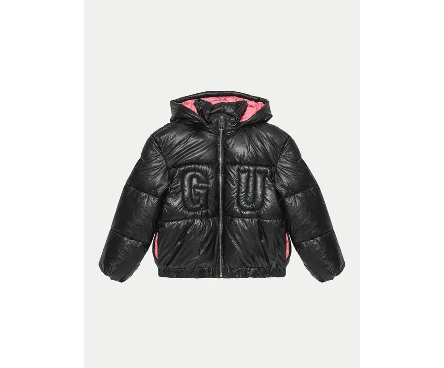 obrazek 1 Guess Kurtka puchowa J4BL10 WEYO0 Czarny Relaxed Fit