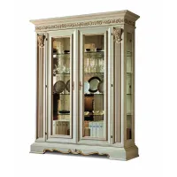 Picture Luxurious antique 2-door display cabinet from Italy