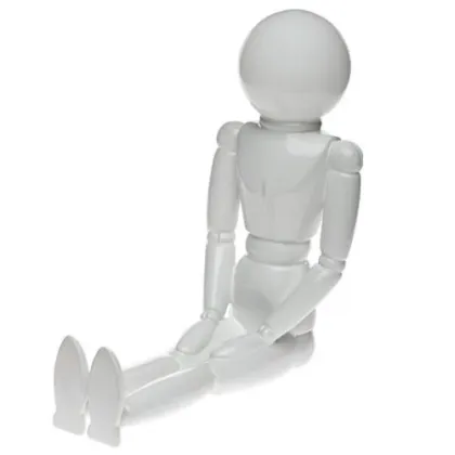 Picture Avant-garde lamp in the shape of a human figure - Byfly