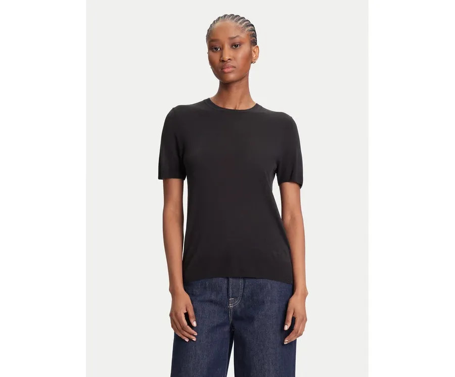 obrazek 1 Calvin Klein Sweter LV044A307G Czarny Regular Fit