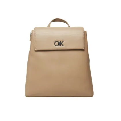 Zdjęcie Calvin Klein Plecak Ck Flap Backpack With Conv Strap K60K613038 Beżowy