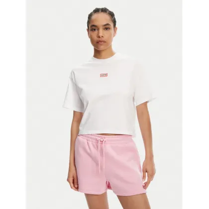 Zdjęcie Hunter T-Shirt Abby HARW0059251 Biały Boxy Fit