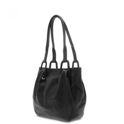 Zdjęcie Stylowa czarna torebka z Włoch - Giudi