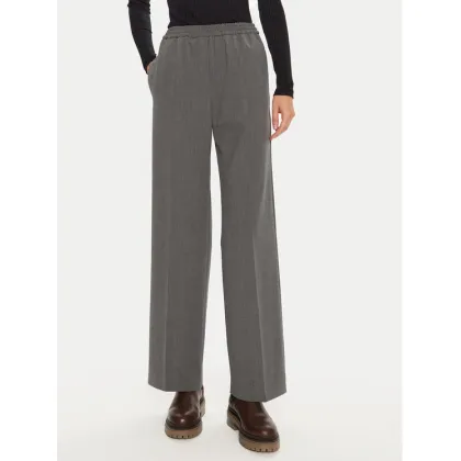 Zdjęcie Weekend Max Mara Spodnie materiałowe Petra 2425136022 Szary Loose Fit