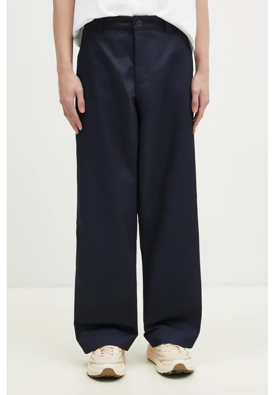 obrazek 1 Champion spodnie Straight Hem Pants męskie kolor granatowy proste 220715