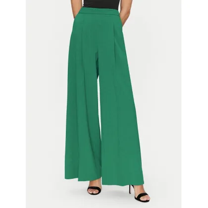 Zdjęcie Simona Corsellini Spodnie palazzo P25CPPA01001 Zielony Wide Leg