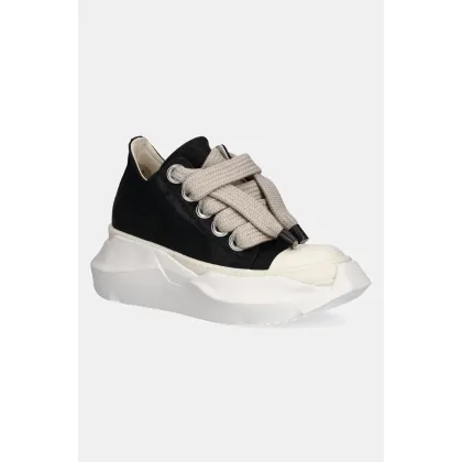 Zdjęcie Rick Owens DRKSHDW tenisówki Jumbo Laces Abstract Low Sneak kolor czarny DS01E3845.SCFW2