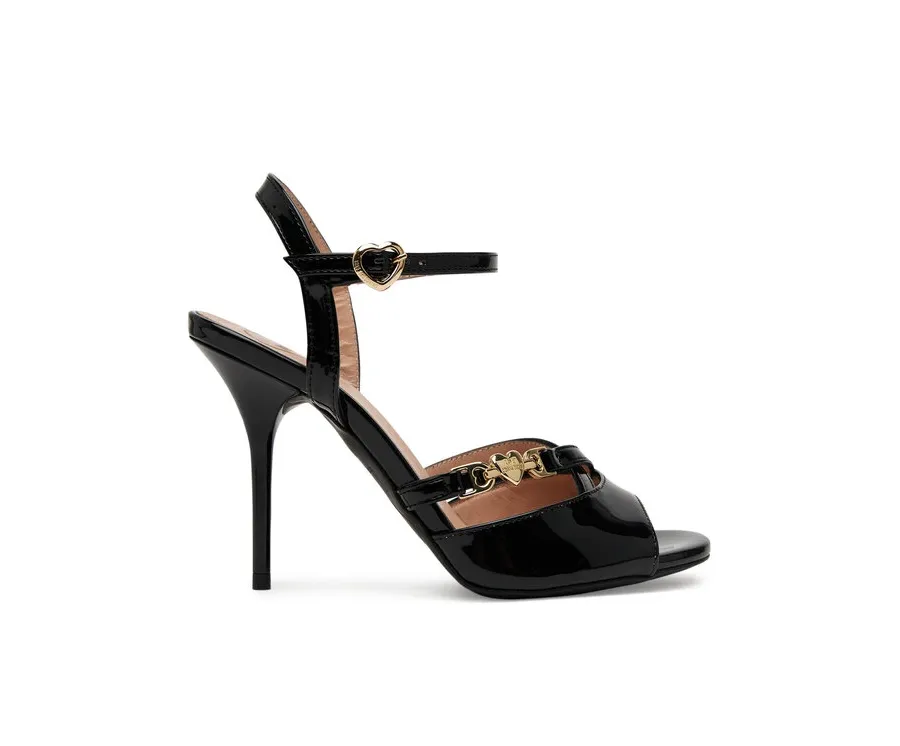 obrazek 1 LOVE MOSCHINO Sandały JA16089G1MIH0000 Czarny