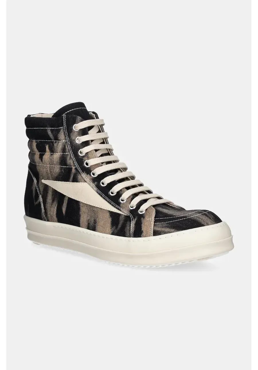 obrazek 1 Rick Owens trampki Vintage High Sneaks męskie kolor czarny DU02D2810.DBSULV