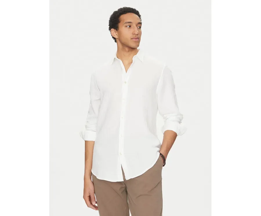 obrazek 1 Guess Koszula M5GH85 WH831 Biały Regular Fit