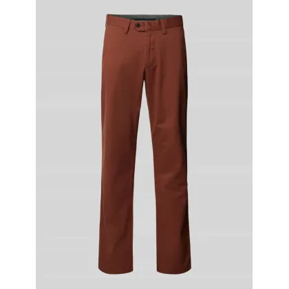 Zdjęcie Chinosy o kroju tapered fit z kieszeniami z tyłu
