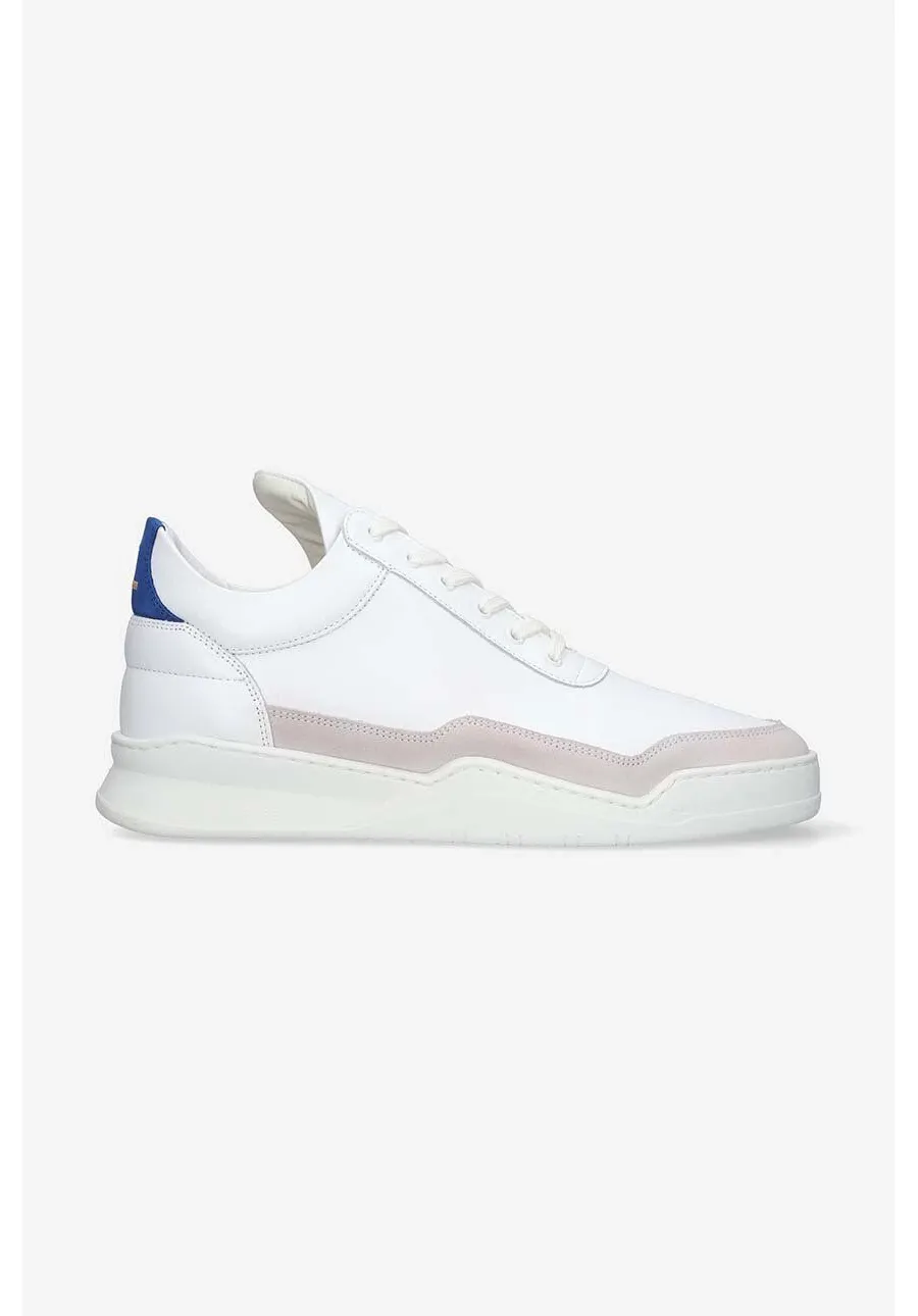 obrazek 1 Filling Pieces sneakersy skórzane Low Top Ghost 10120631925 kolor biały 10120631925-WHITE
