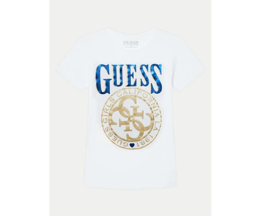 obrazek 1 Guess T-Shirt J5RI20 K6YW4 Biały Regular Fit
