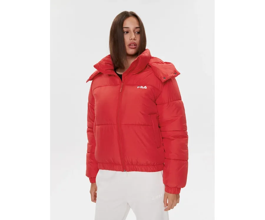 obrazek 1 Fila Kurtka zimowa FAW0549 Czerwony Regular Fit