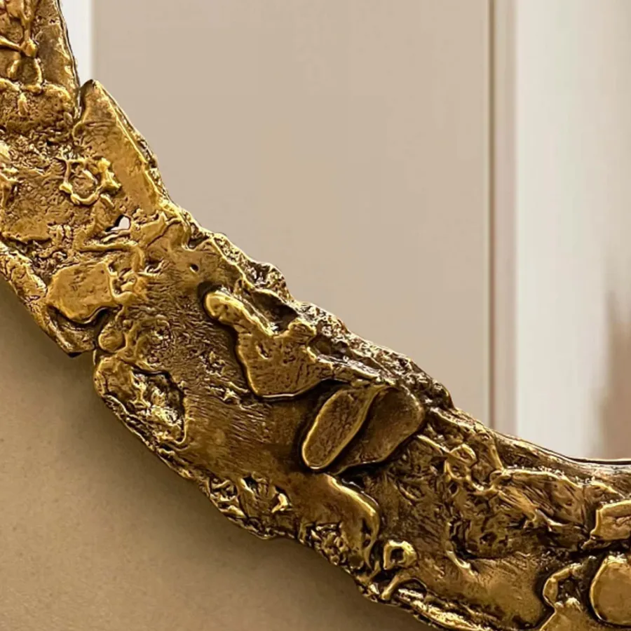 obrazek 3 MOLTEN MIRROR – Unikalne, rzeźbiarskie lustro ścienne