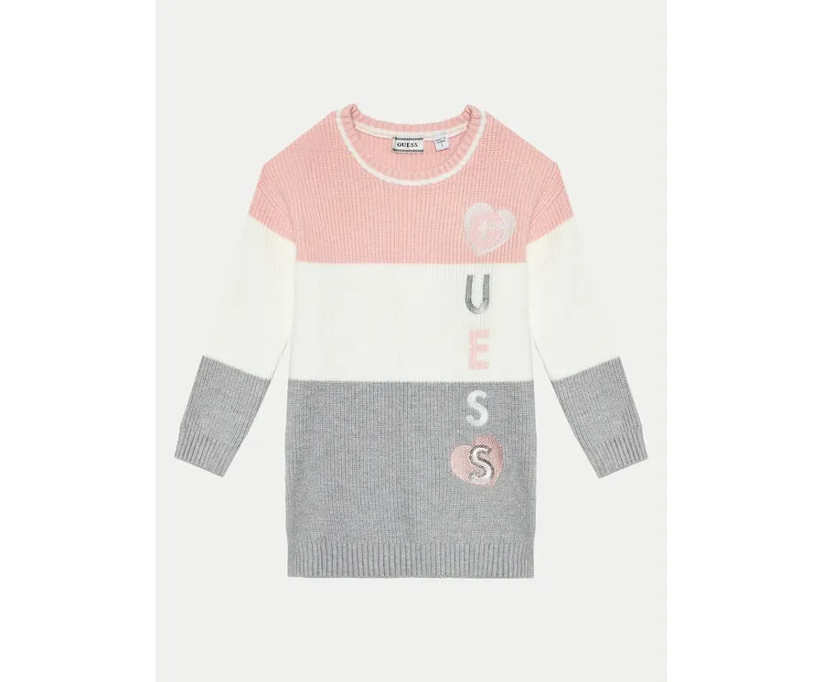 obrazek 1 Guess Sukienka dzianinowa K4BK19 Z3FU0 Kolorowy Regular Fit
