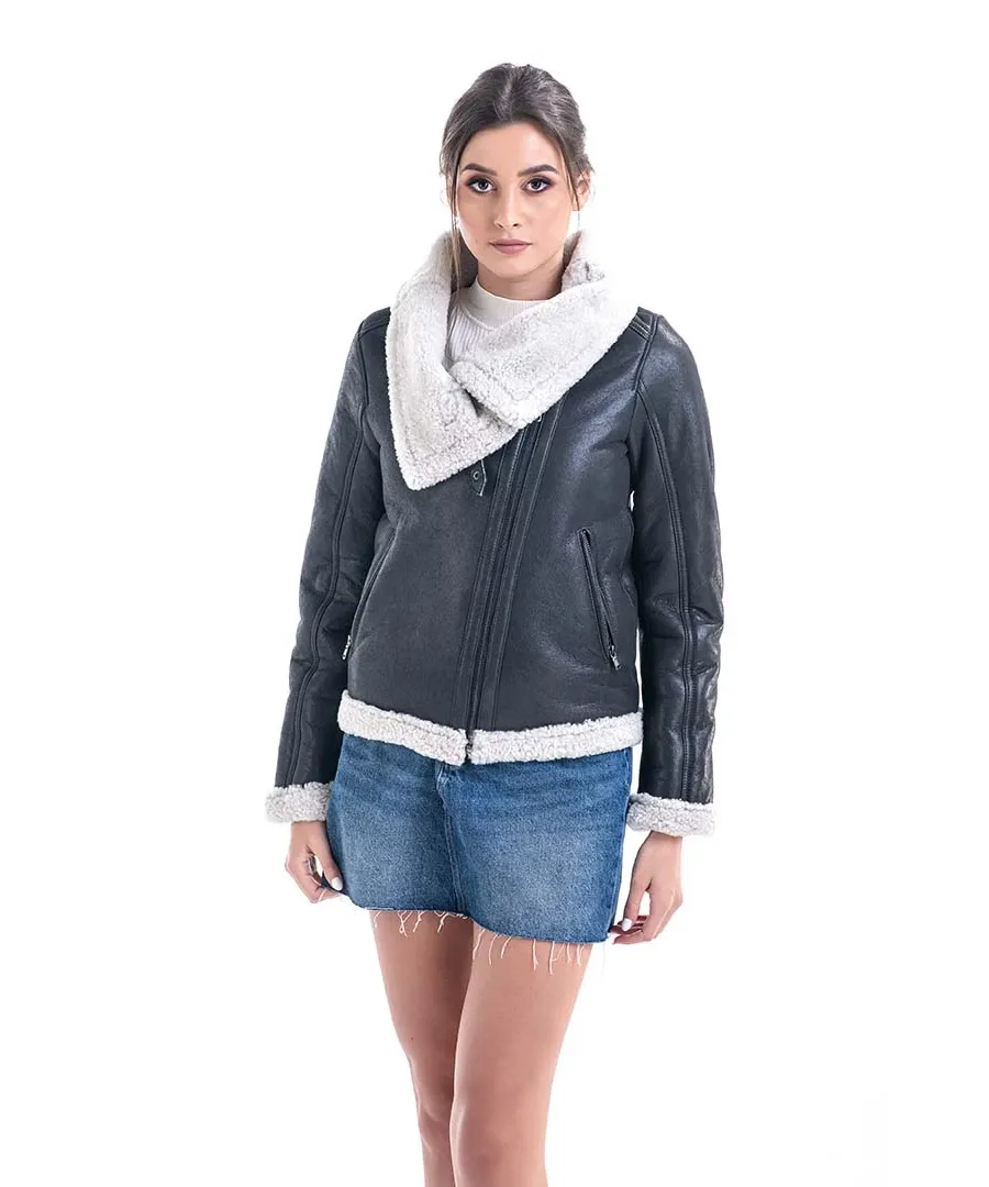 picture 8 Fashionable merino sheepskin jacket - A&A Vesa