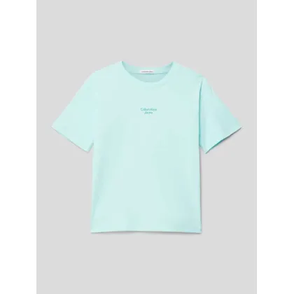 Zdjęcie T-shirt z nadrukiem z logo model ‘SERENITY’