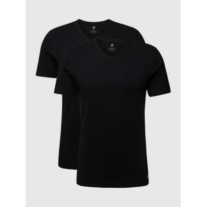 Zdjęcie T-shirt z nadrukiem z logo w zestawie 2 szt.