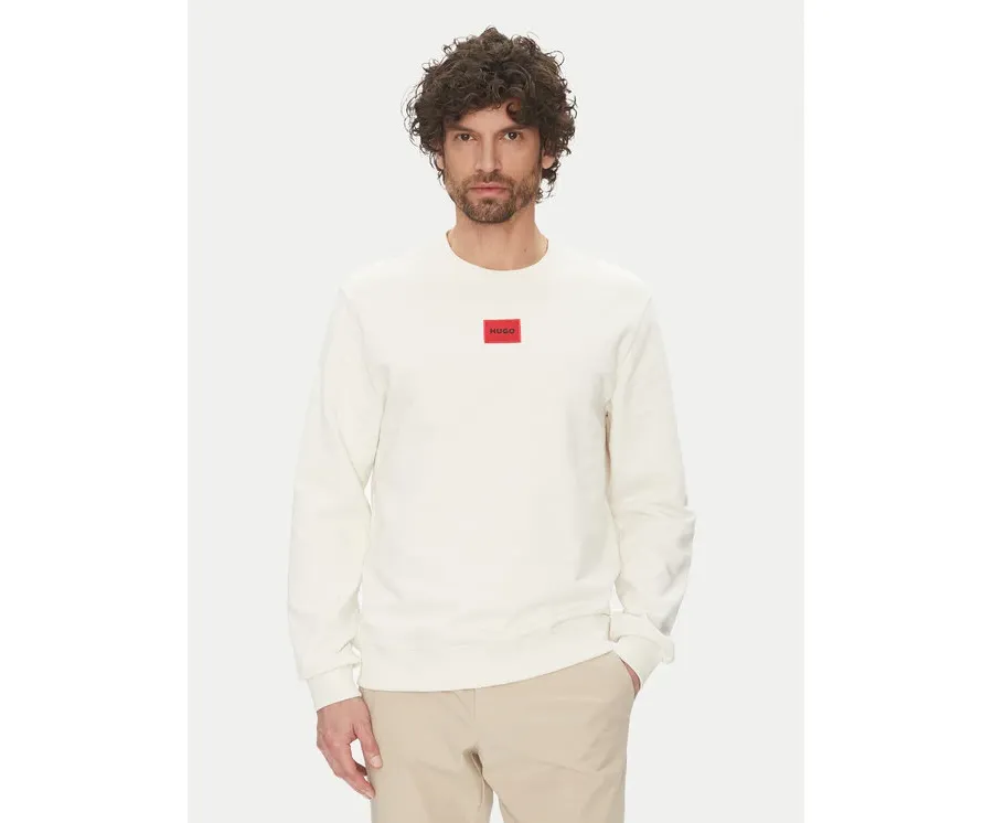 obrazek 1 HUGO Bluza Diragol212 50447964 Écru Regular Fit