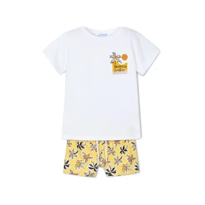 Zdjęcie Mayoral Komplet dziecięcy 3601 Żółty Regular Fit