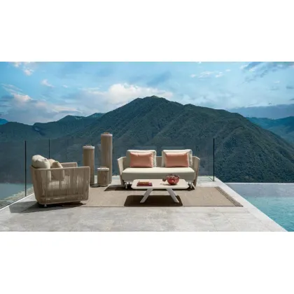 Zdjęcie Włoskie eleganckie oświetlenie tarasowe