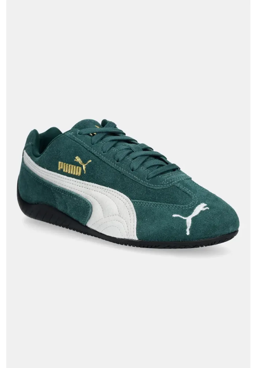 obrazek 1 Puma sneakersy zamszowe Speedcat OG kolor zielony 398846