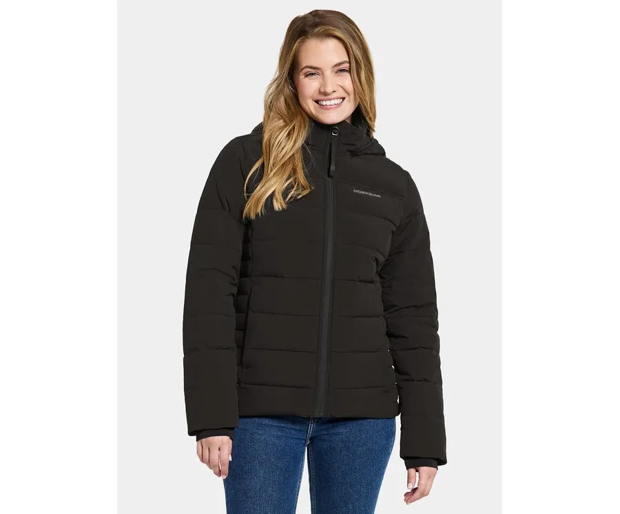 obrazek 1 Didriksons Kurtka zimowa Katrin Wns Jkt 504825 Czarny Standard Fit